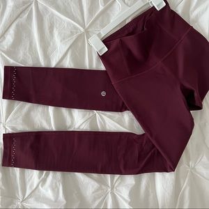 Lululemon zoned in leggings